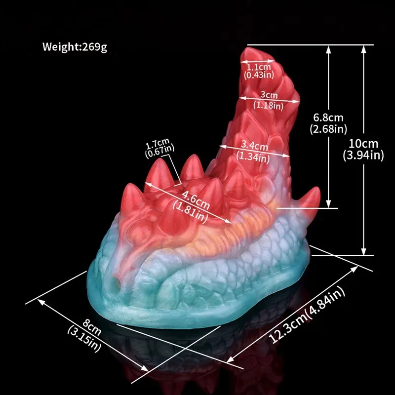 Fantasy Silicone Spiked Women Grinder Vibrator 1 Fantasy Silicone Spiked Women Grinder Vibrator 1