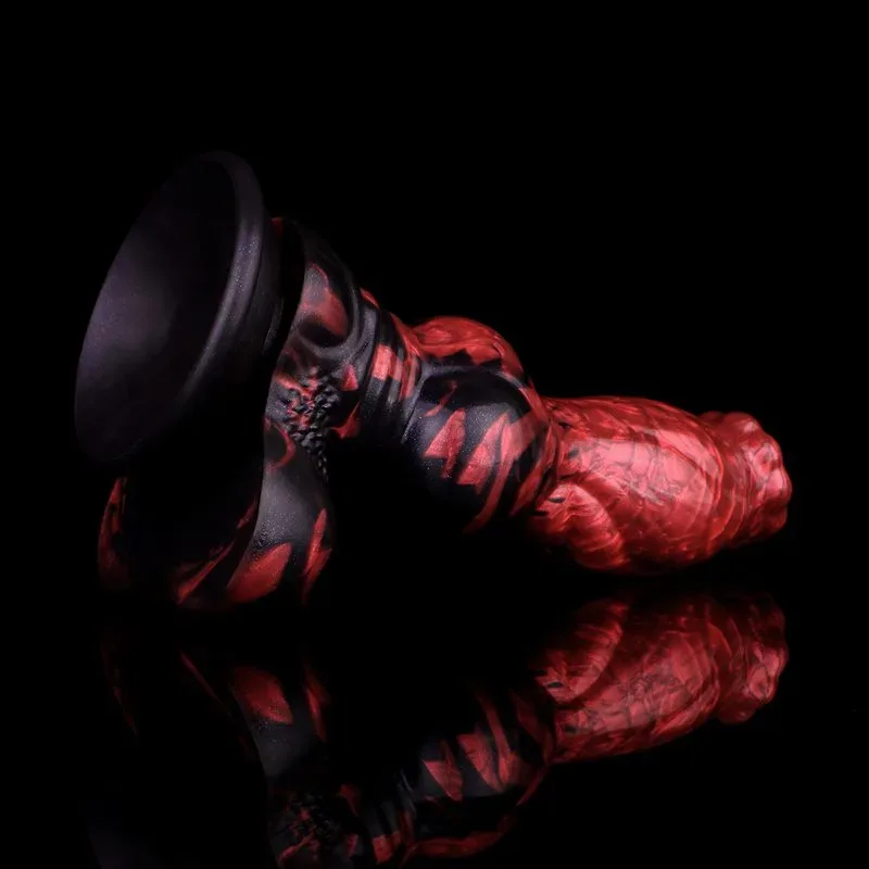 8.5 Inch Dog Dildo with Thick Knot Suction Cup Canine Sex Toy 11 8.5 Inch Dog Dildo with Thick Knot Suction Cup Canine Sex Toy 11