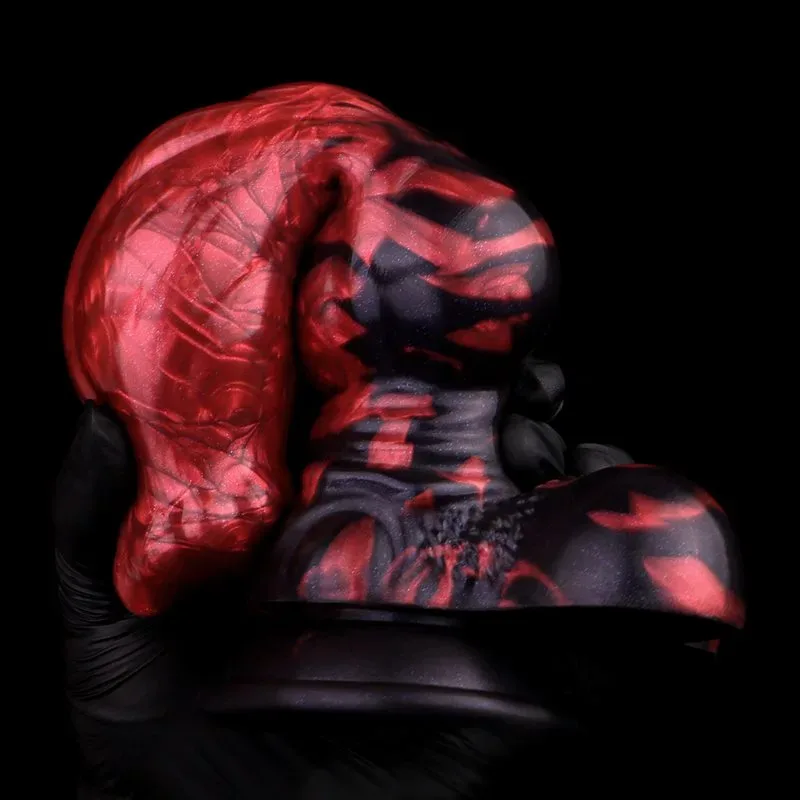 8.5 Inch Dog Dildo with Thick Knot Suction Cup Canine Sex Toy 7 8.5 Inch Dog Dildo with Thick Knot Suction Cup Canine Sex Toy 7