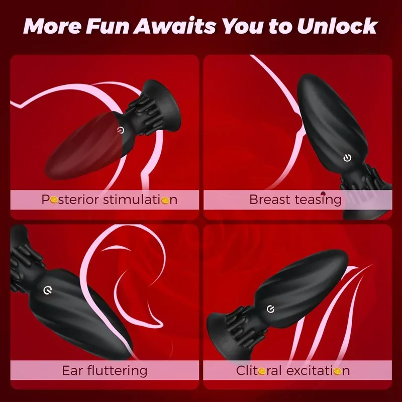 APP/Remote Control Vibrating Rotating Thread Design Anal Vibrator 4 APP/Remote Control Vibrating Rotating Thread Design Anal Vibrator 4
