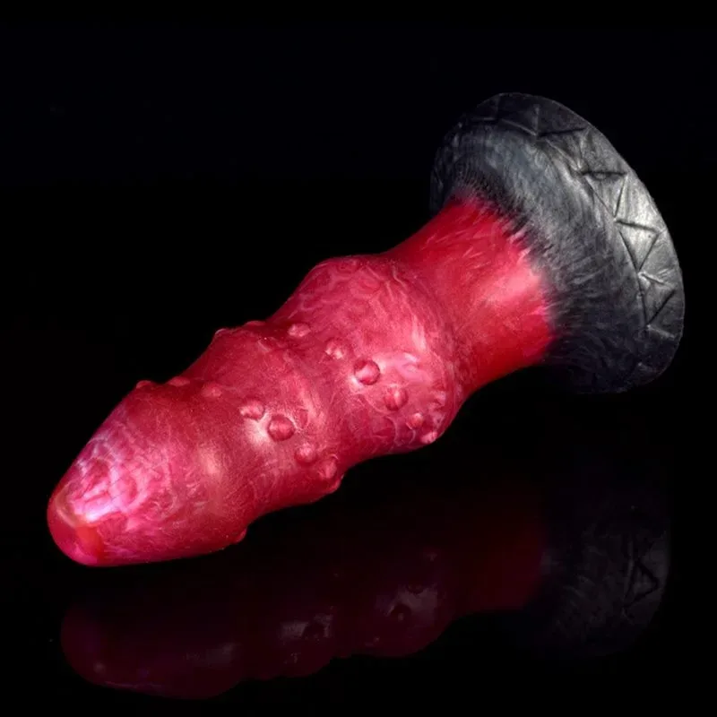 7 Inch Liquid Silicone Beaded Anal Dildo Butt Plug 4 7 Inch Liquid Silicone Beaded Anal Dildo Butt Plug 4