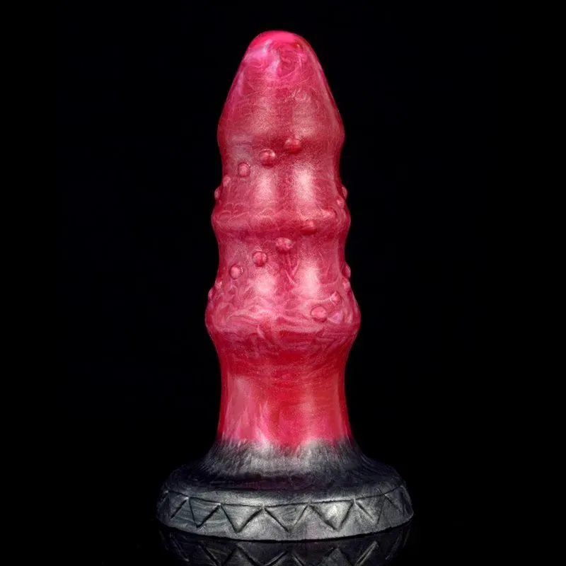 7 Inch Liquid Silicone Beaded Anal Dildo Butt Plug 1 7 Inch Liquid Silicone Beaded Anal Dildo Butt Plug 1