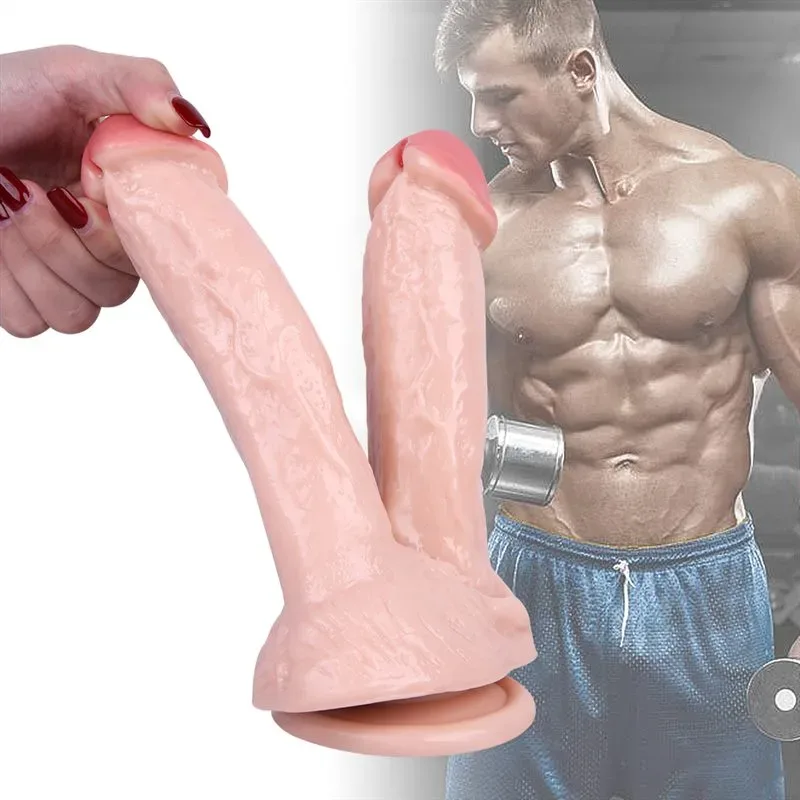 8 IN Suction Cup Double Mushroom Head Dildo 3 8 IN Suction Cup Double Mushroom Head Dildo 3