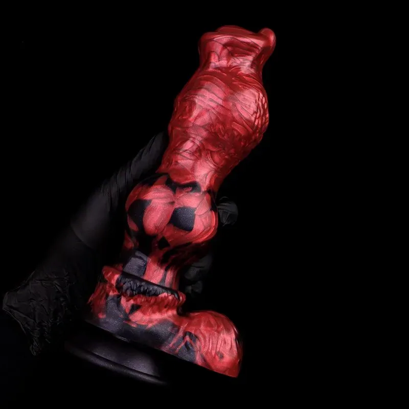 9.2 Inch Huge Double Knots Dog Dildo Silicone Wolf Animal Penis 4 9.2 Inch Huge Double Knots Dog Dildo Silicone Wolf Animal Penis 4