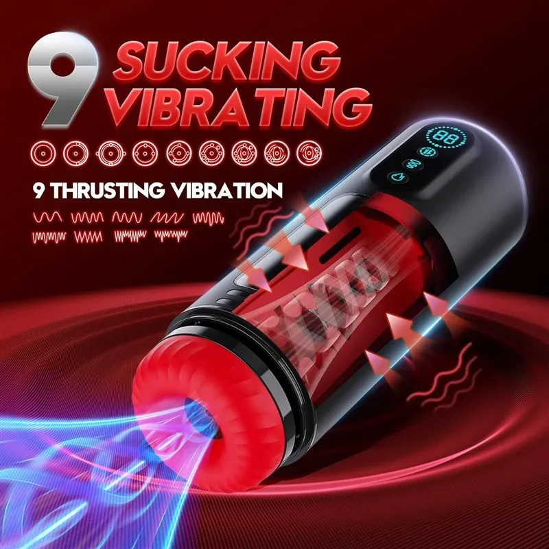 3D Realistic Texture Heating Masturbator Male Sex Toy Cup 1 3D Realistic Texture Heating Masturbator Male Sex Toy Cup 1
