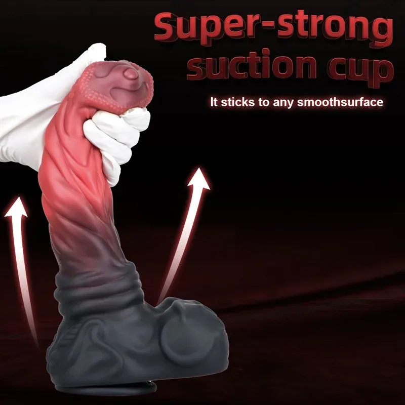 7.5/9/10.5/12.5 Inch Premium Silicone Horse Equine Dildo Toy 7 7.5/9/10.5/12.5 Inch Premium Silicone Horse Equine Dildo Toy 7