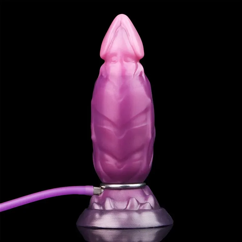 7 Inch Small Mushroom Head Inflatable Anal Dildo Plug 9 7 Inch Small Mushroom Head Inflatable Anal Dildo Plug 9