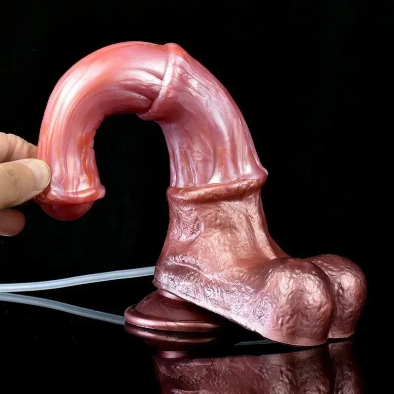 9.5 Inch Ejaculating Horse Dildo Squirting Animal Penis 5 9.5 Inch Ejaculating Horse Dildo Squirting Animal Penis 5
