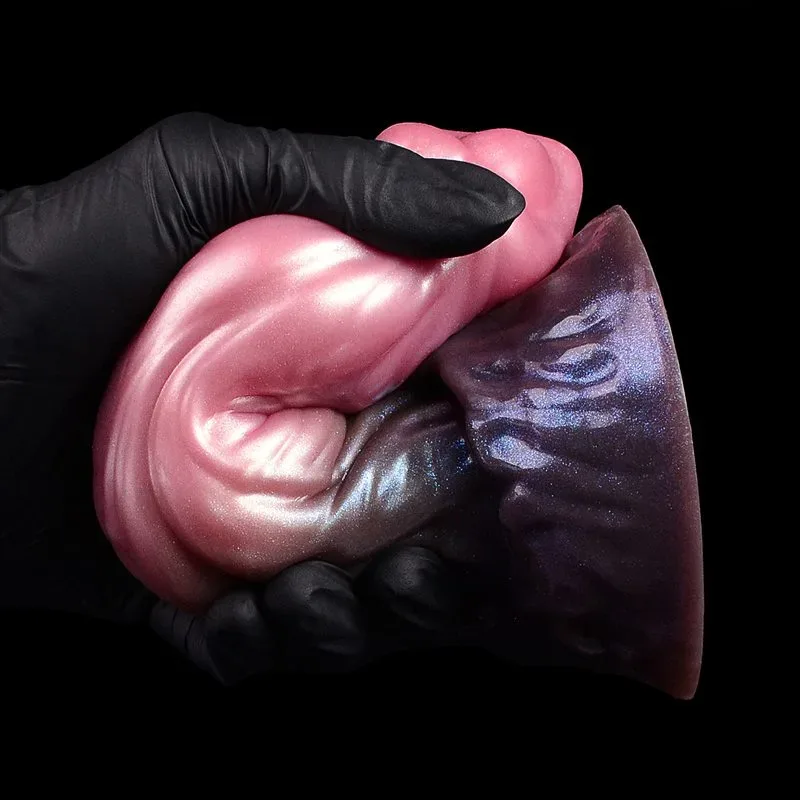 7.7 Inch Knots Dildo Dual-Layer Silicone Lifelike Alien Anal Plug 7 7.7 Inch Knots Dildo Dual-Layer Silicone Lifelike Alien Anal Plug 7