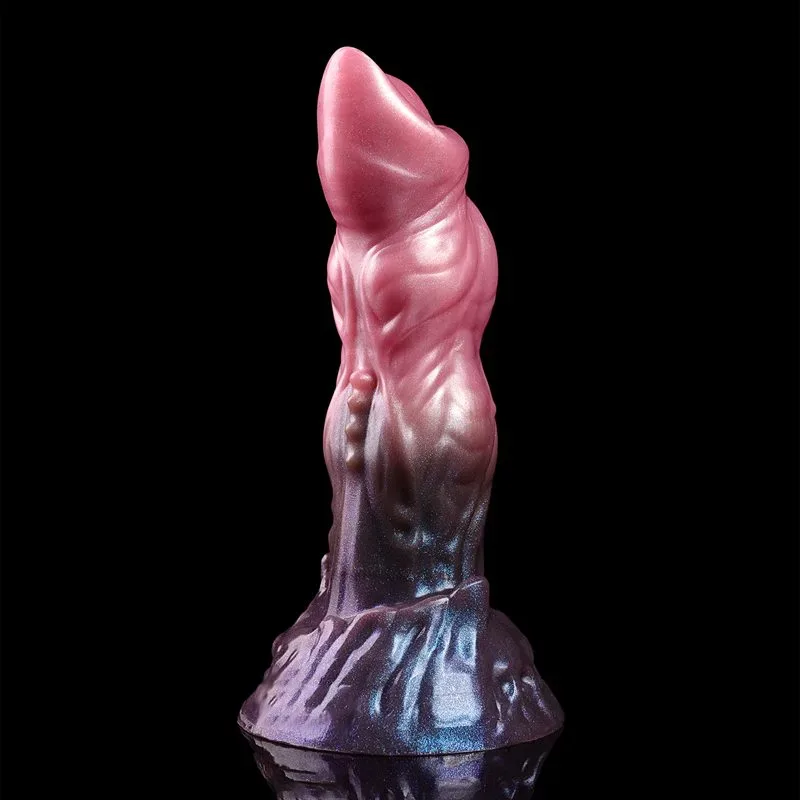 7.7 Inch Knots Dildo Dual-Layer Silicone Lifelike Alien Anal Plug 5 7.7 Inch Knots Dildo Dual-Layer Silicone Lifelike Alien Anal Plug 5