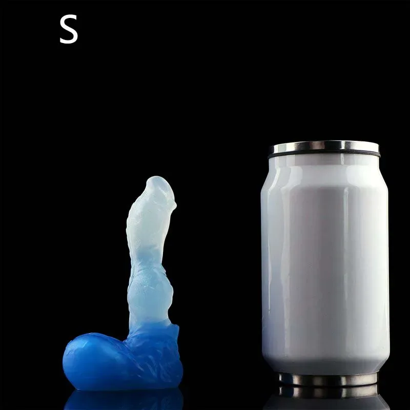 4.5/5.9/6.8/8 Inch Blue King Wolf Knot Dildo Canine Sex Toy 7 4.5/5.9/6.8/8 Inch Blue King Wolf Knot Dildo Canine Sex Toy 7