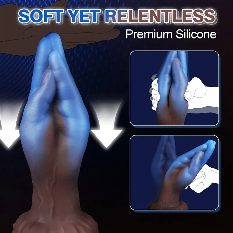 8 Inch Fist Dildo Suction Cup Soft Silicone Thick Butt Plug 3 8 Inch Fist Dildo Suction Cup Soft Silicone Thick Butt Plug 3