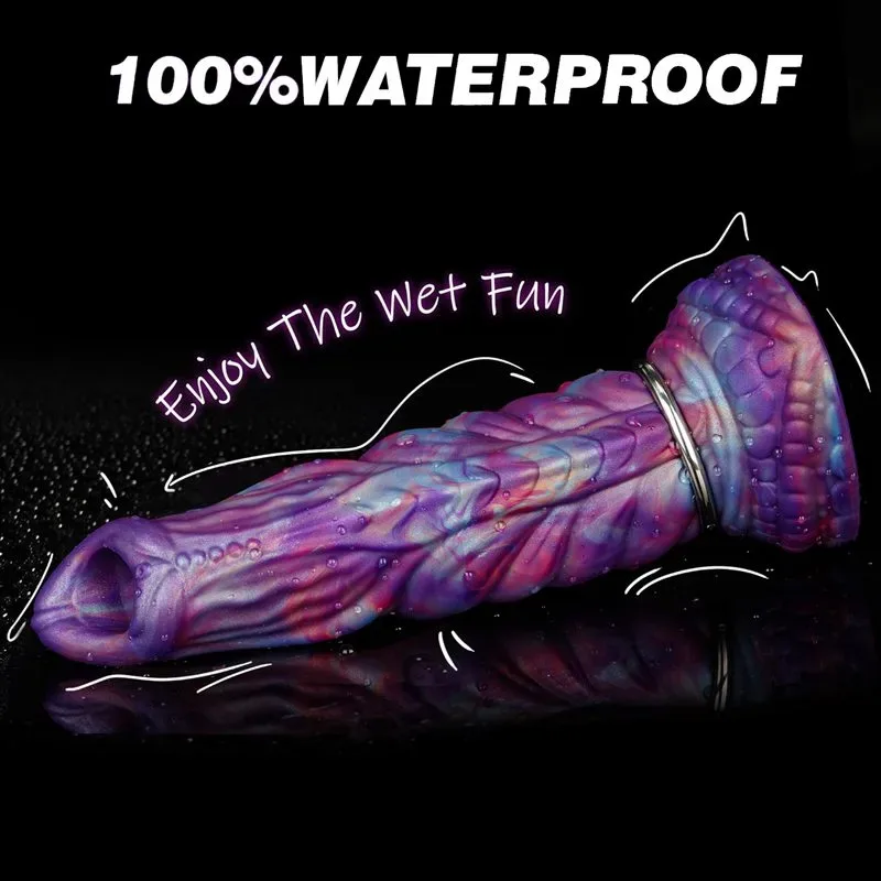 9 Inch Fantasy Silicone Alien Ovipositor Dildo with Eggs 6 9 Inch Fantasy Silicone Alien Ovipositor Dildo with Eggs 6