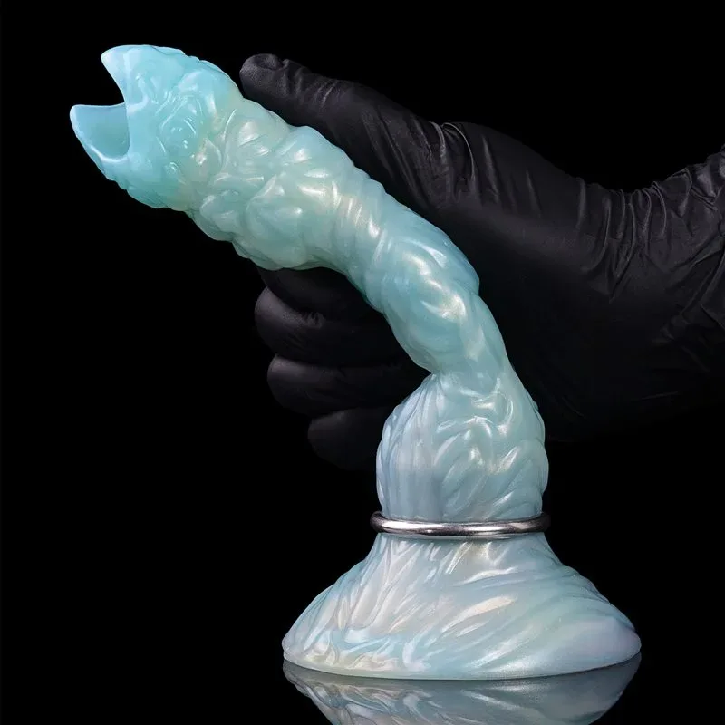 8.5 Inch Alien Egg-Laying Dildo Fantasy Silicone Ovipostior Women Toy 9 8.5 Inch Alien Egg-Laying Dildo Fantasy Silicone Ovipostior Women Toy 9