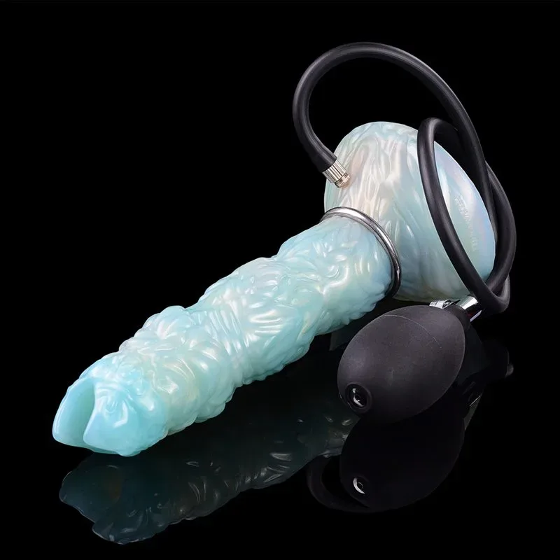 8.5 Inch Alien Egg-Laying Dildo Fantasy Silicone Ovipostior Women Toy 5 8.5 Inch Alien Egg-Laying Dildo Fantasy Silicone Ovipostior Women Toy 5