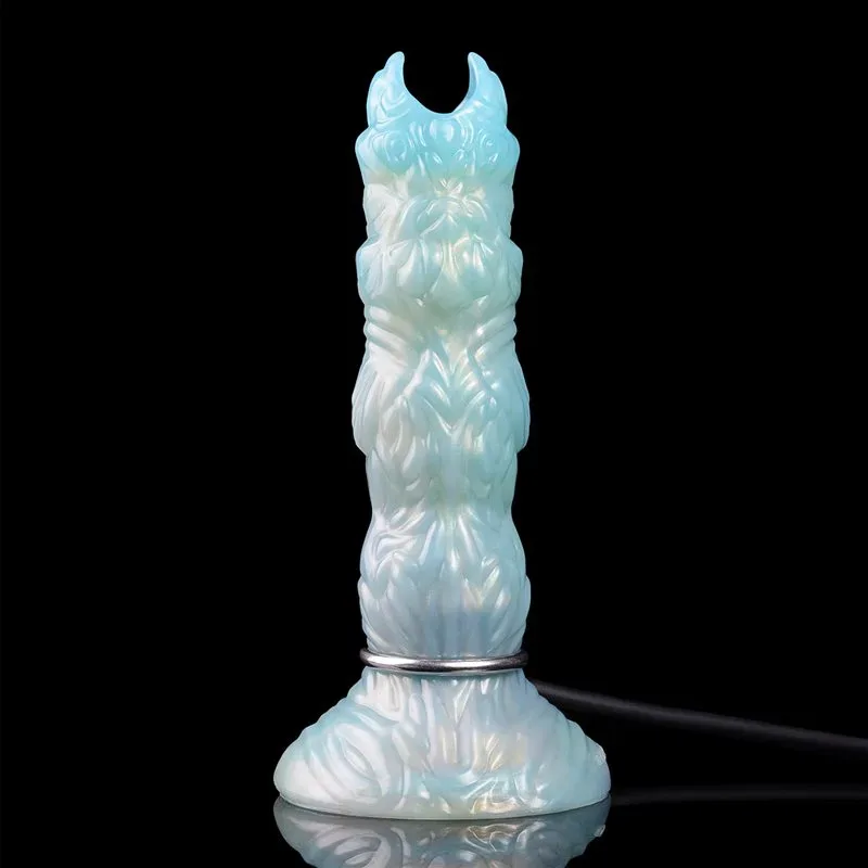 8.5 Inch Alien Egg-Laying Dildo Fantasy Silicone Ovipostior Women Toy 7 8.5 Inch Alien Egg-Laying Dildo Fantasy Silicone Ovipostior Women Toy 7