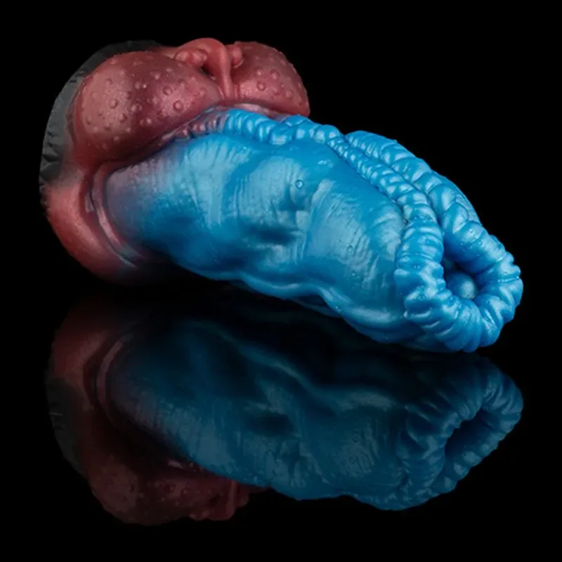 Monster Male Masturbator Soft Silicone Fantasy Sex Toy For Men 4 Monster Male Masturbator Soft Silicone Fantasy Sex Toy For Men 4