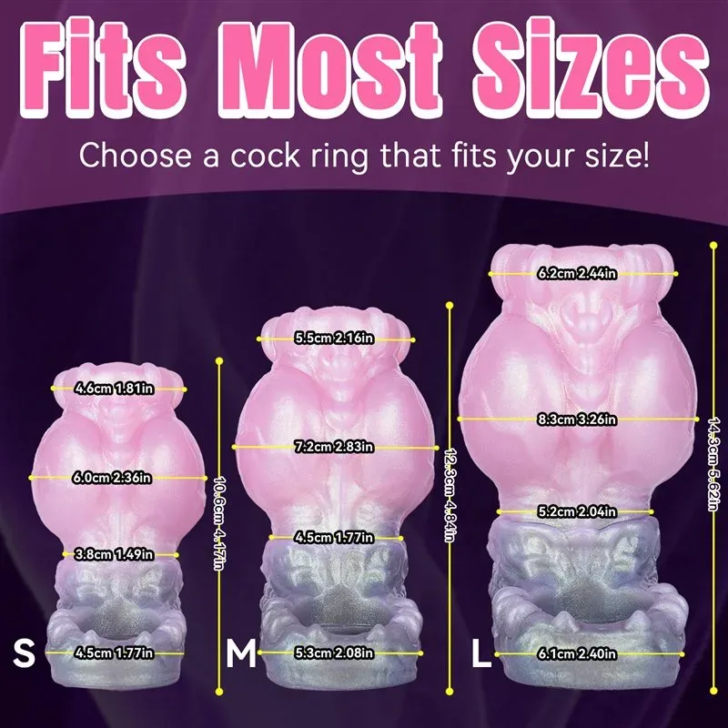 4.1/4.8/5.6 Inch Fantasy Knot Penis Girth Enlargement 1 4.1/4.8/5.6 Inch Fantasy Knot Penis Girth Enlargement 1