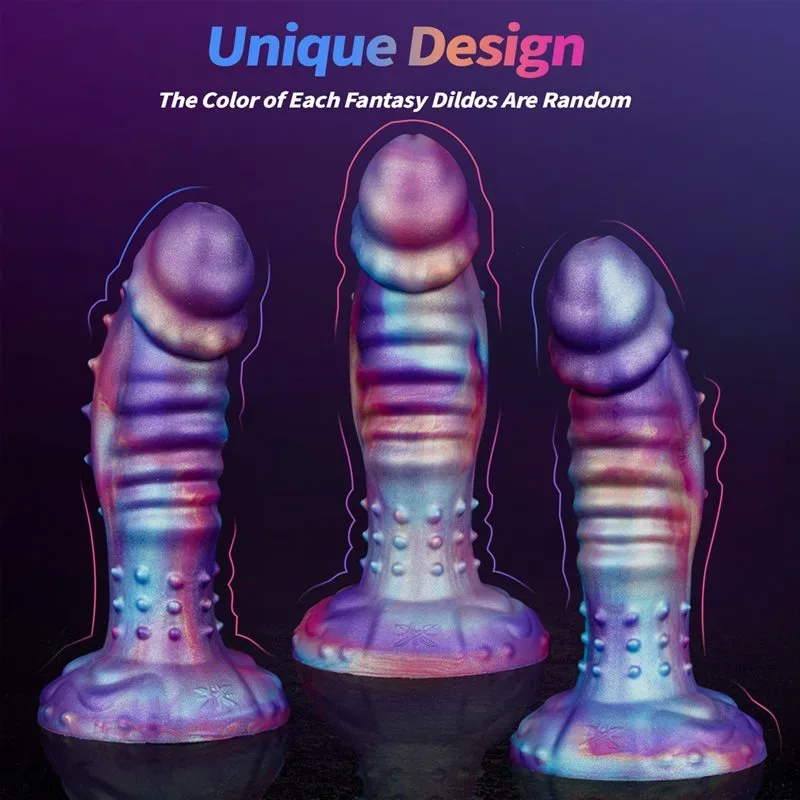 8 Inch Vibrating Fantasy Dildo Silicone Exotic Adult Toy 6 8 Inch Vibrating Fantasy Dildo Silicone Exotic Adult Toy 6