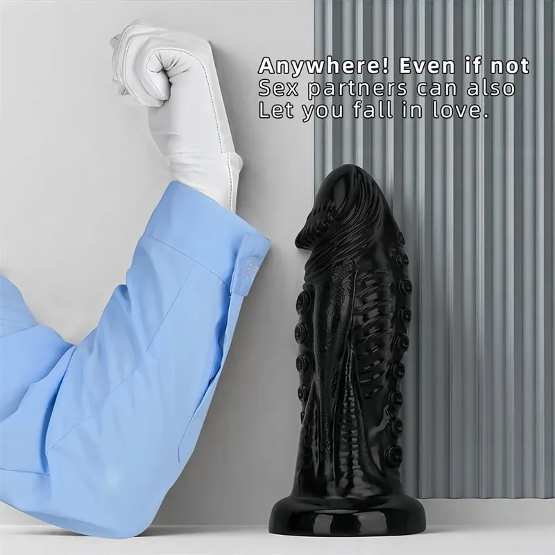 7/8.6/9.8 Inch Black PVC Dildo Big Thickness Anal Plug 6 7/8.6/9.8 Inch Black PVC Dildo Big Thickness Anal Plug 6