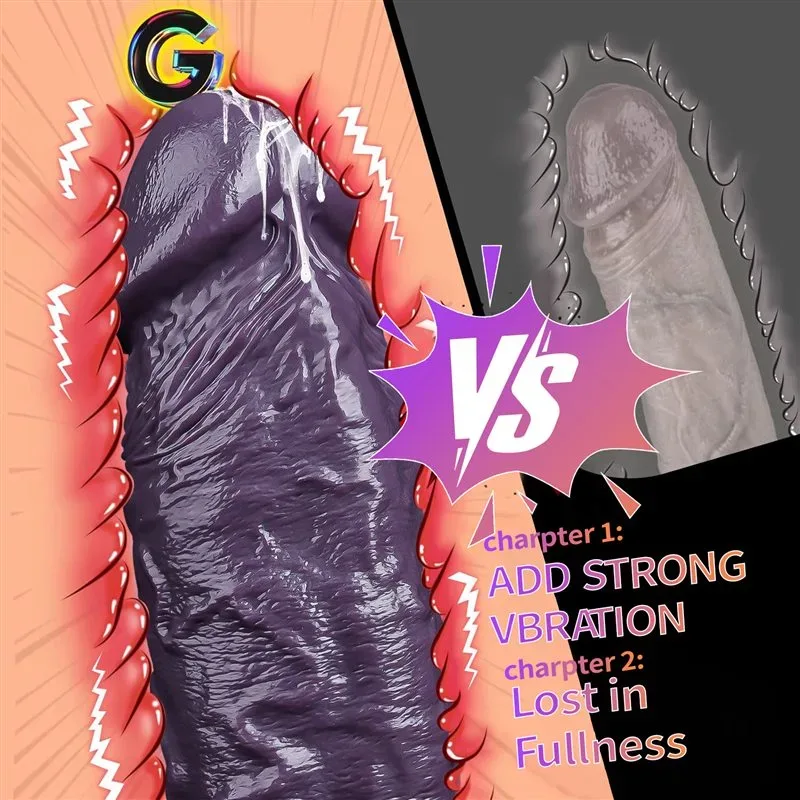 6 Inch Short Fat Black Lifelike Silicone Vibrating Dildo 4 6 Inch Short Fat Black Lifelike Silicone Vibrating Dildo 4