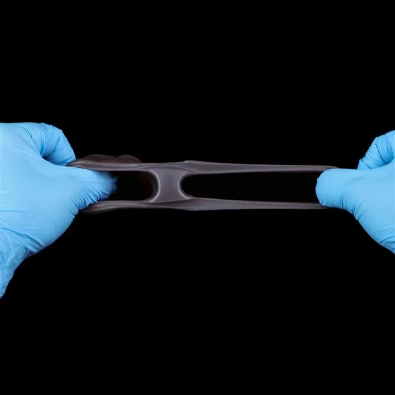 4.1/4.9/6.1 Inch Black Textured Open Ended Penis Sleeve 12 4.1/4.9/6.1 Inch Black Textured Open Ended Penis Sleeve 12