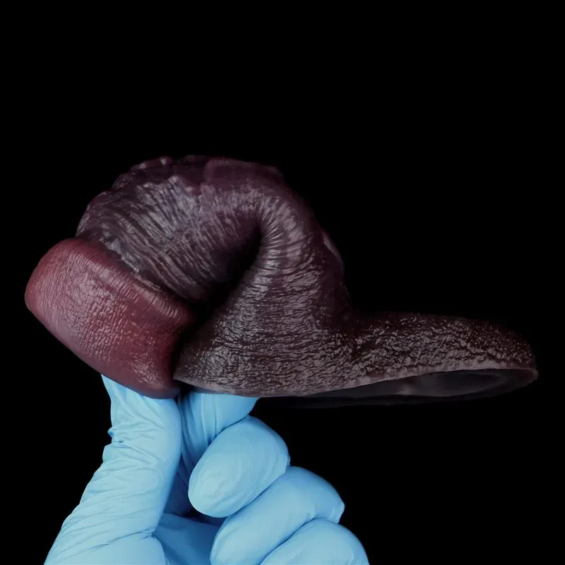 4/4.6/5.5 Inch Black Open Headed Realistic Penis Enhancer Sleeve 9 4/4.6/5.5 Inch Black Open Headed Realistic Penis Enhancer Sleeve 9