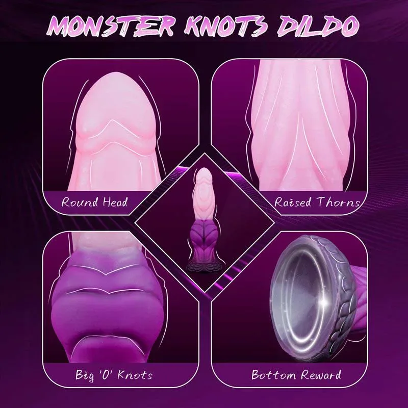 9 Inch Pink Big Knot Dildo Liquid Silicone Fantasy Adult Toy 4 9 Inch Pink Big Knot Dildo Liquid Silicone Fantasy Adult Toy 4