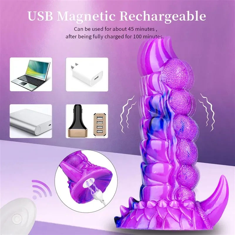 8 Inch Fantasy10 Strong Vibration Dragon Claw Vibrating Dildo 3 8 Inch Fantasy10 Strong Vibration Dragon Claw Vibrating Dildo 3