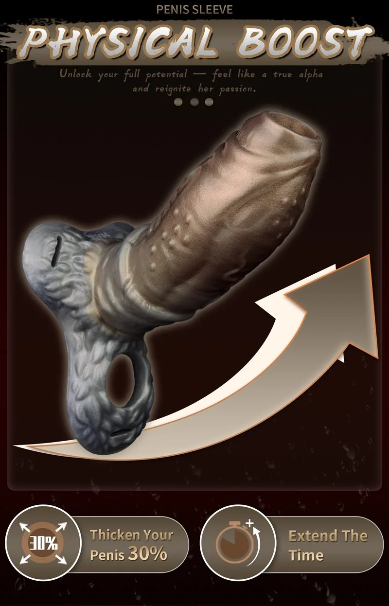 Leather Strap On Fantasy Special Penis Sleeve Harness Set 4 Leather Strap On Fantasy Special Penis Sleeve Harness Set 4