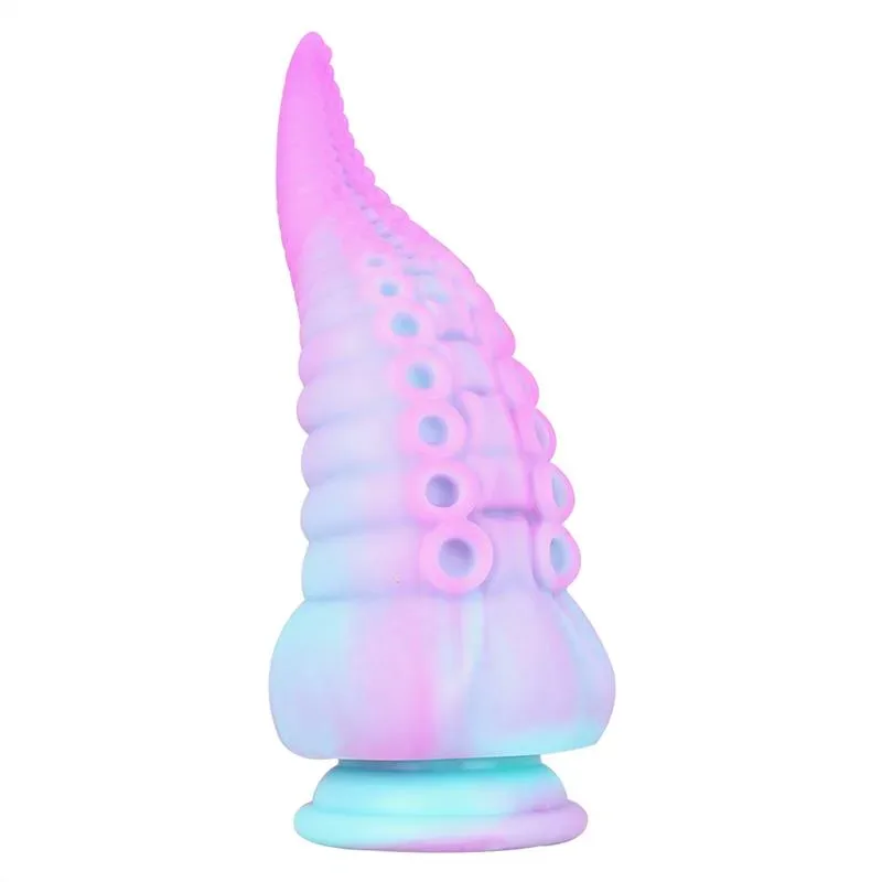 15613eed381030ae 8.5 Inch Fantasy Tentacle Dildo Silicone Anal Plug