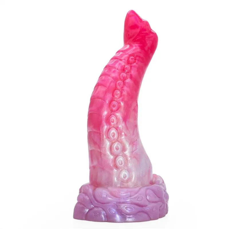 287f140d9f7d4ae2 8 Inch Pink Novelty Tentacle Dildo Fantasy Adult Toy