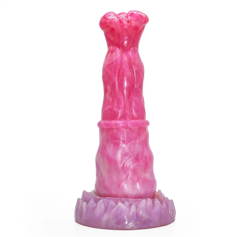 606130f117f9c580 9.3 Inch Pink Horse Dildo Big Fantasy Animal Penis