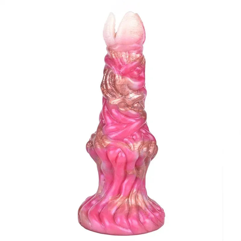64c59d4c183c4209 8 Inch Fantasy Alien Dildo Soft Silicone Sex Toy