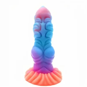 8 Inch Fat Alien Knot Dildo Silicone Fantasy Sex Toy