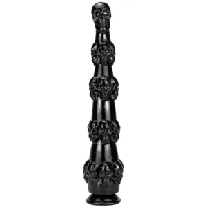 14.5 Inch Monster Skull Extra Long PVC Dildo Anal Dilator