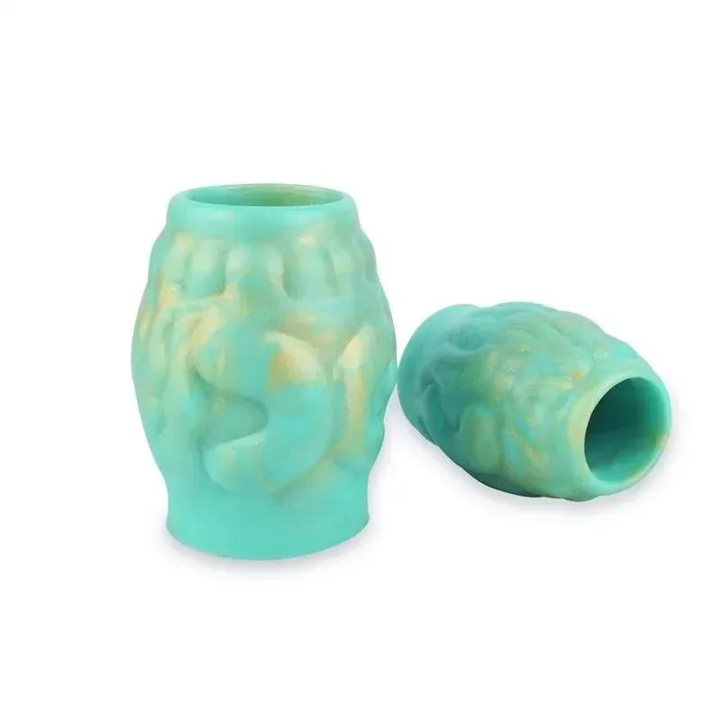 Silicone Fantasy Knot Penis Sleeve Male Cock Ring - Image 1