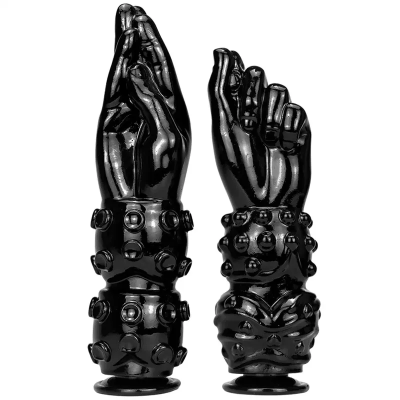 4456b34cf8e55f04 10 / 12 Inch Huge PVC Fist Butt Plug Anal Dildo