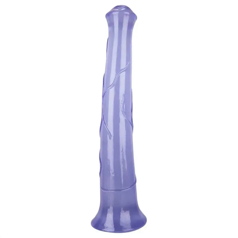 5ba11069b3a72ce6-jpg 17 IN Super Long Pony Dildo PVC Horse Dick Sex Toy - Image 1