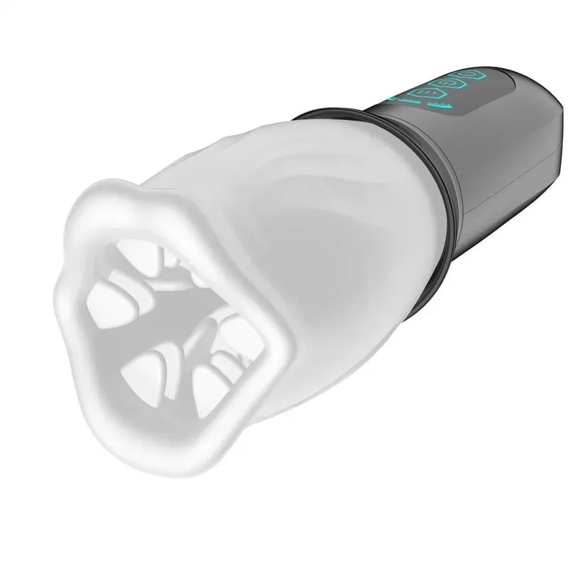 650338e3451f732d Rotating Sucking Vibrator for Men Glans Trainer Penis Massager