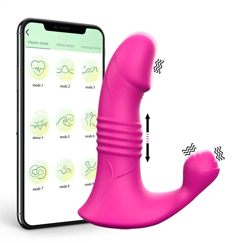 d844265c071bec0a App Control Double Stimulation Wearable Thrusting Vibrator