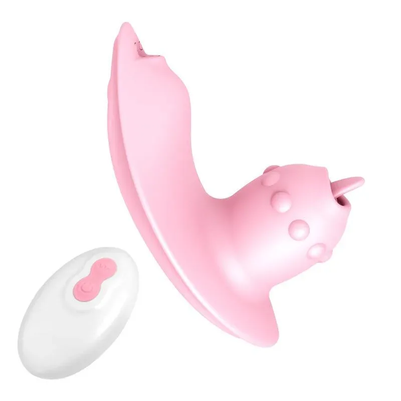 Remote Control Wearable Tongue Licking Vibrator