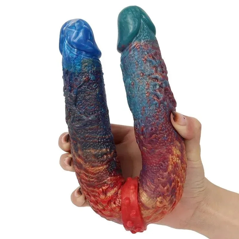 15 IN Fantasy Flexible Double Sided Dildo - Image 1