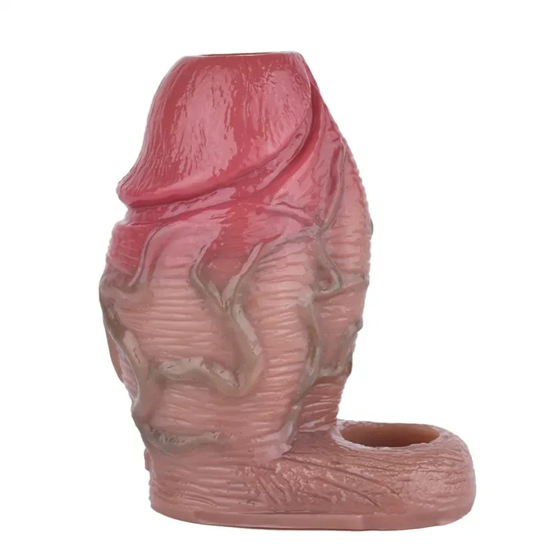 4.5 IN Cock Sleeve Thick Open Head Best Silicone Penis Extension - Image 1