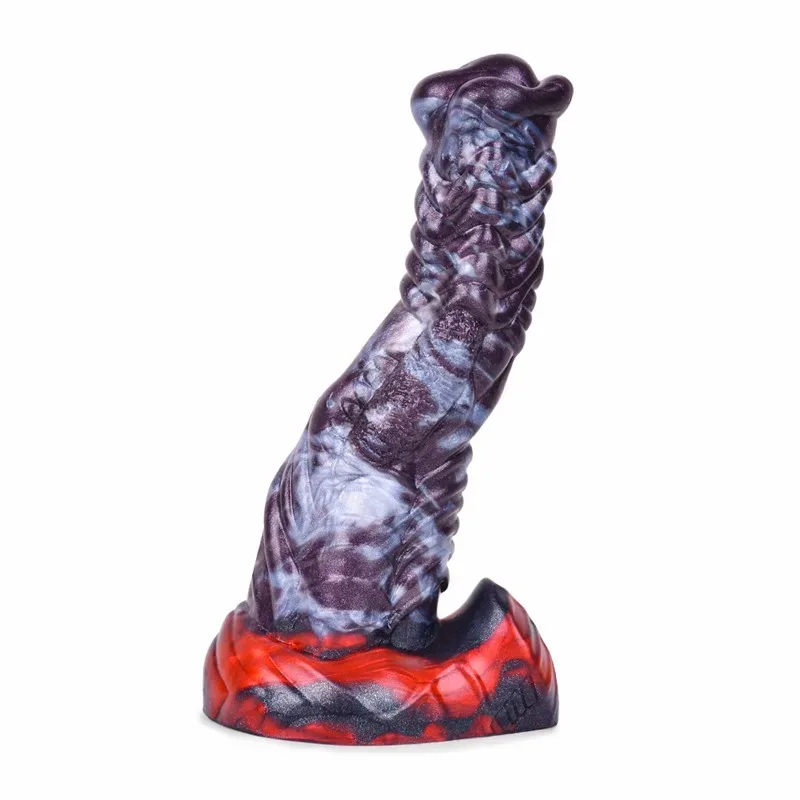 8.1 IN Horse Cock Dildo Silicone Fantasy Animal Adult Toy - Image 1