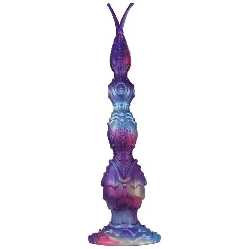 14.5 Inch Long Soft Silicone Fantasy Alien Anal Beads Exotic Sex Toy - Image 1