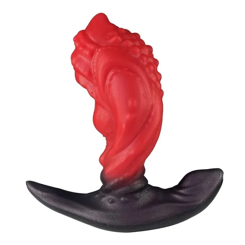 4.55.56 Inch High Quality Silicone Fantasy Anal Dildo Plug (1) 4.5/5.5/6 Inch High Quality Silicone Fantasy Anal Dildo Plug - Image 1