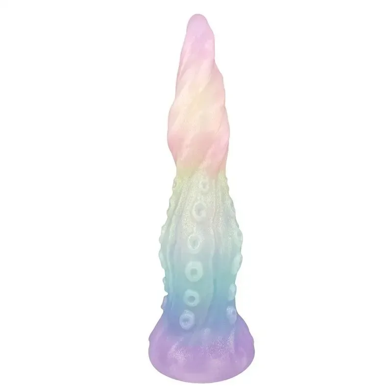 8 Inch Fantasy Tentacle Dildo Premium Silicone Creature Cock Toy (8) 8 Inch Fantasy Tentacle Dildo Premium Silicone Creature Cock Toy - Image 1