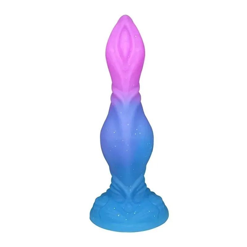 8.5 Inch Fantasy Tapered Head Exciting Monster Knot Dildo Toy - Image 1