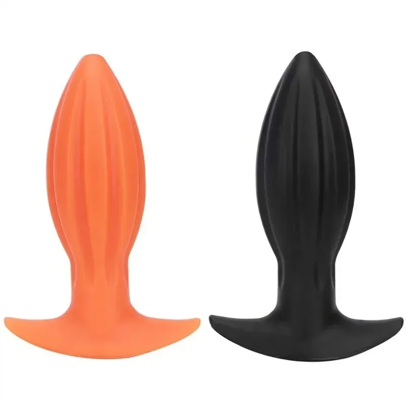 4.5/6/7/8/9.5 Inches Soft Liquid Silicone Tapered Butt Plug - Image 1